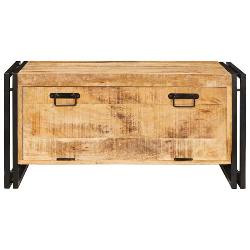 Szafka na buty Brązowy 90 x 38 x 45 cm Drewno z mango