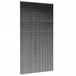 Zasłona przeciw owadom Ciemnoszara 120x220 cm Bambus