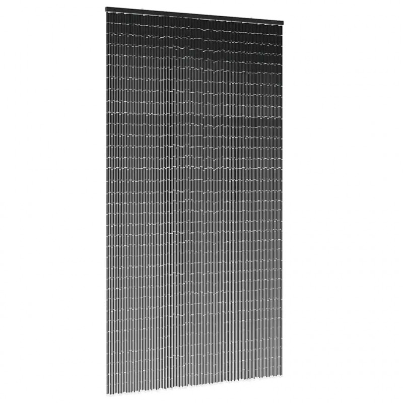 Zasłona przeciw owadom Ciemnoszara 120x220 cm Bambus