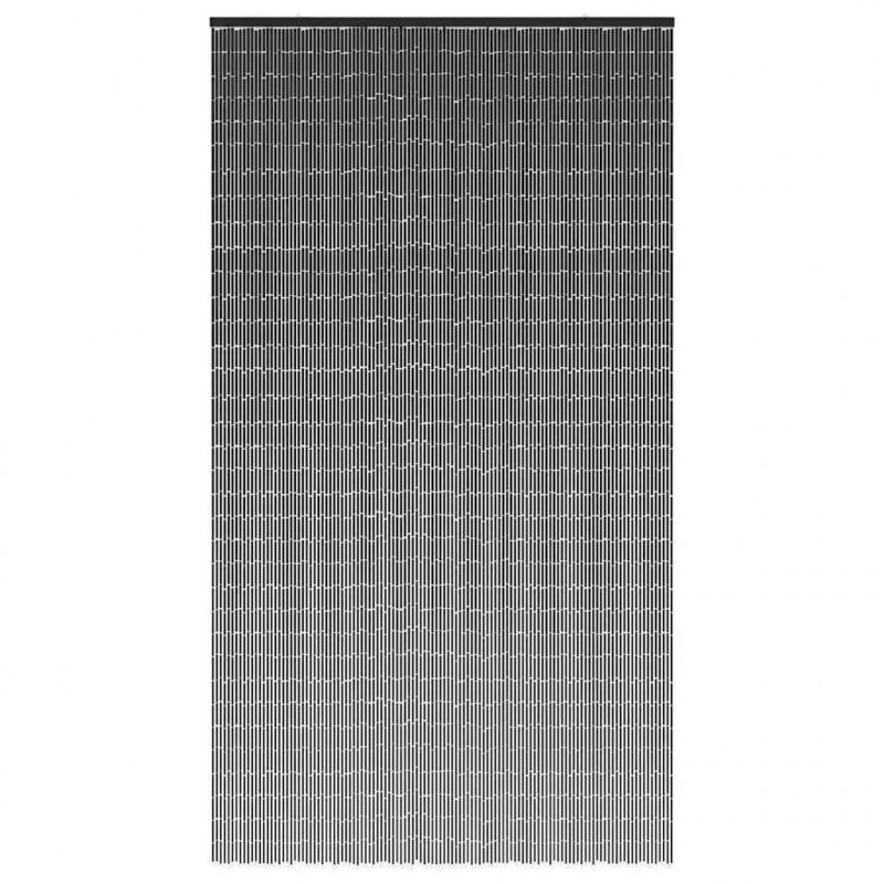 Zasłona przeciw owadom Ciemnoszara 120x220 cm Bambus