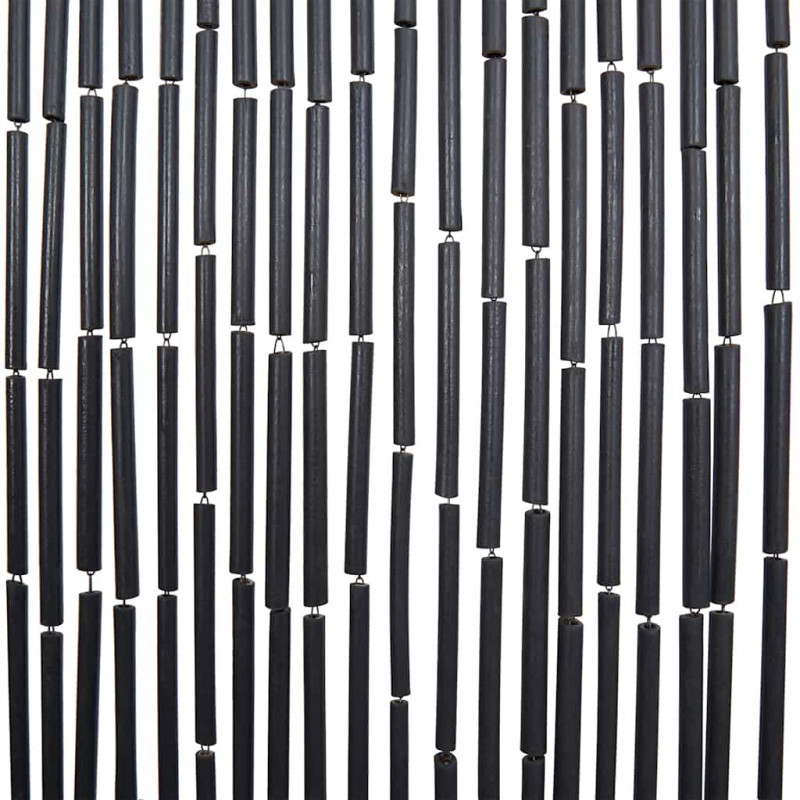 Zasłona przeciw owadom Ciemnoszara 120x220 cm Bambus