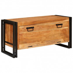 Szafka na buty Brązowy 90 x 38 x 45 cm Lite Drewno Akacji