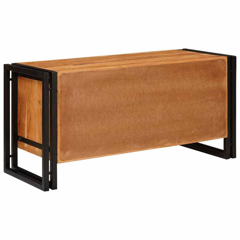 Szafka na buty Brązowy 90 x 38 x 45 cm Lite Drewno Akacji