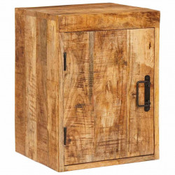 Stolik nocny Brązowy 35 x 33 x 48 cm Drewno z mango