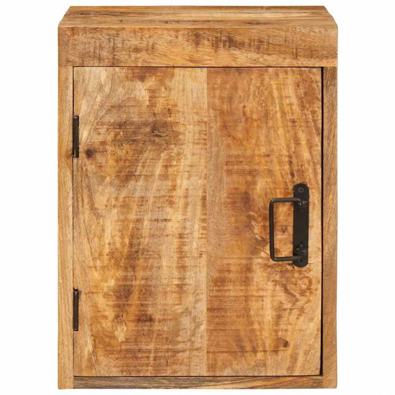 Stolik nocny Brązowy 35 x 33 x 48 cm Drewno z mango