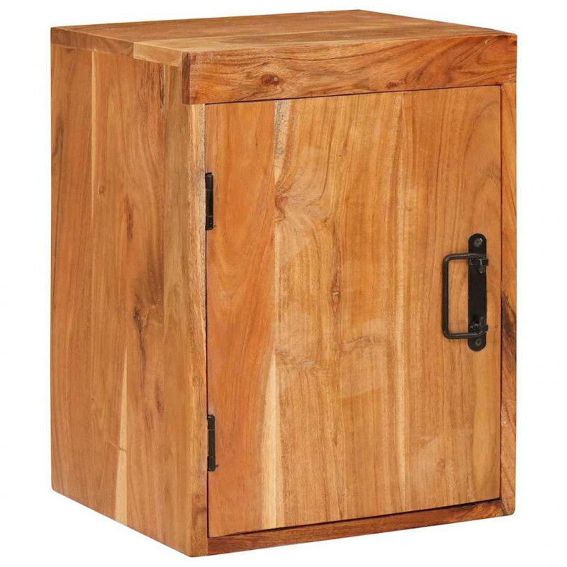 Stolik nocny 2 pcs Brązowy 35 x 33 x 48 cm Drewno akacjowe