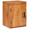 Stolik nocny 2 pcs Brązowy 35 x 33 x 48 cm Drewno akacjowe