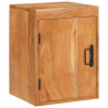 Stolik nocny 2 pcs Brązowy 35 x 33 x 48 cm Drewno akacjowe