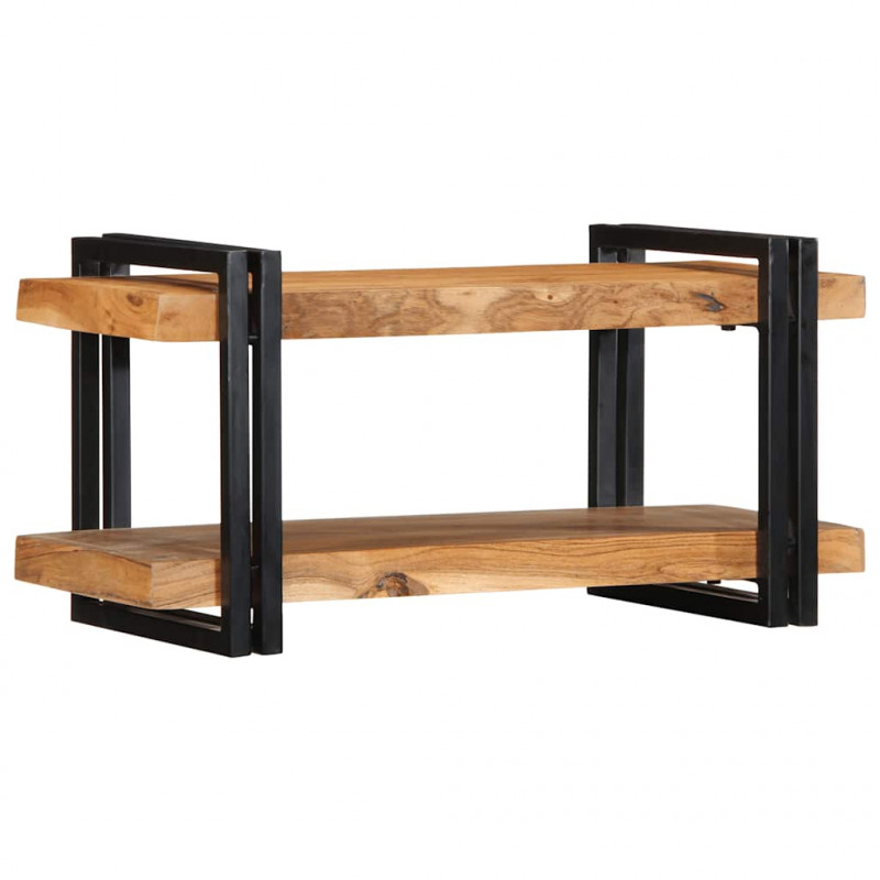 Półka ścienna 70x33x35 cm Drewno lite Akacja