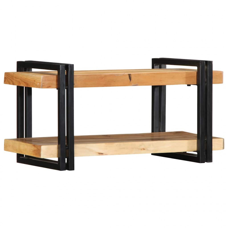 Półka ścienna 70x33x35 cm Drewno lite Akacja