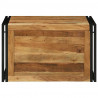 Skrzynia do przechowywania 80 x 50 x 50 cm Drewno akacjowe