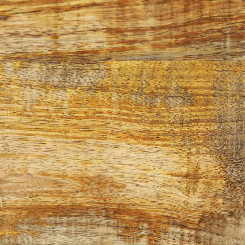 Szafka nocna, 50x27x50 cm, surowe drewno mango