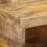 Szafka nocna, 50x27x50 cm, surowe drewno mango