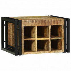 Regał na wino 2 pcs 46 x 35 x 27,5 cm Drewno z mango