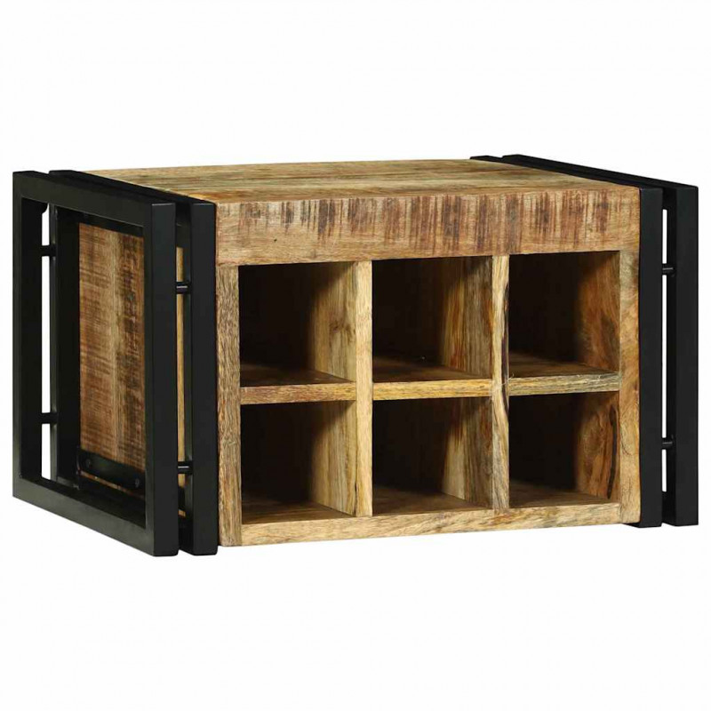 Regał na wino 2 pcs 46 x 35 x 27,5 cm Drewno z mango