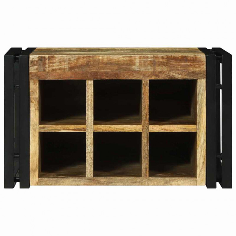 Regał na wino 2 pcs 46 x 35 x 27,5 cm Drewno z mango