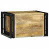 Regał na wino 2 pcs 46 x 35 x 27,5 cm Drewno z mango