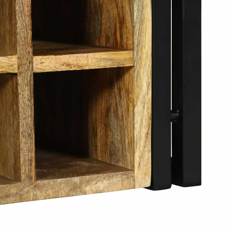 Regał na wino 2 pcs 46 x 35 x 27,5 cm Drewno z mango