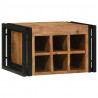 Regał na wino 2 pcs 46 x 35 x 27,5 cm Lite Drewno Akacji