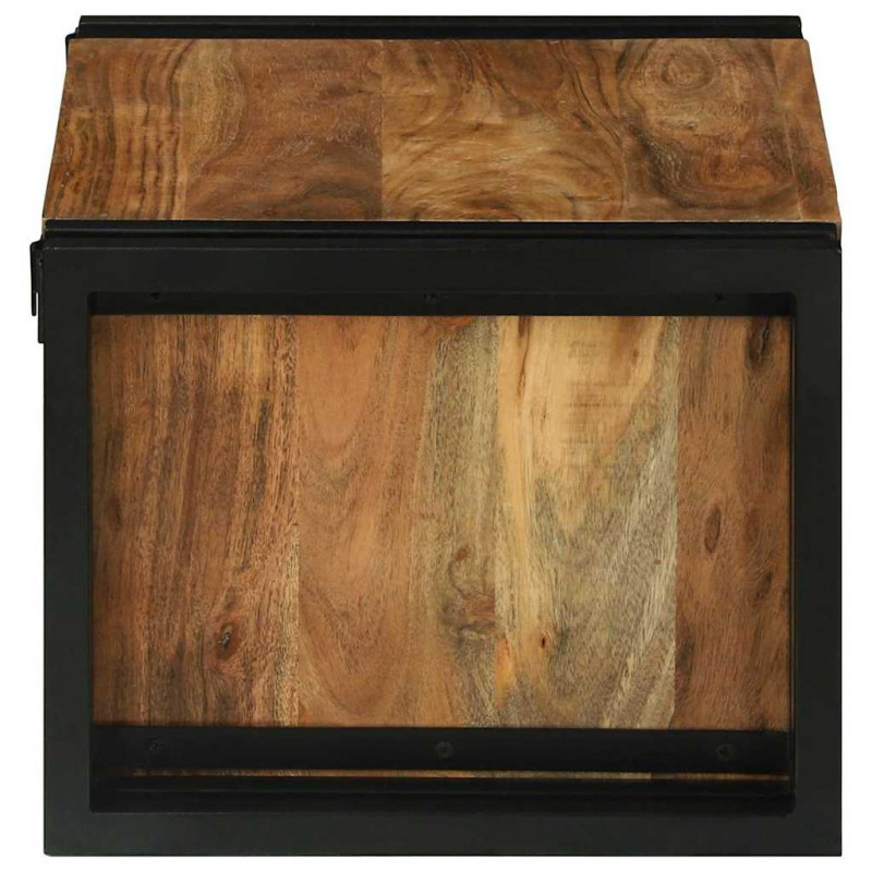 Regał na wino 2 pcs 46 x 35 x 27,5 cm Lite Drewno Akacji