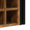 Regał na wino 2 pcs 46 x 35 x 27,5 cm Lite Drewno Akacji