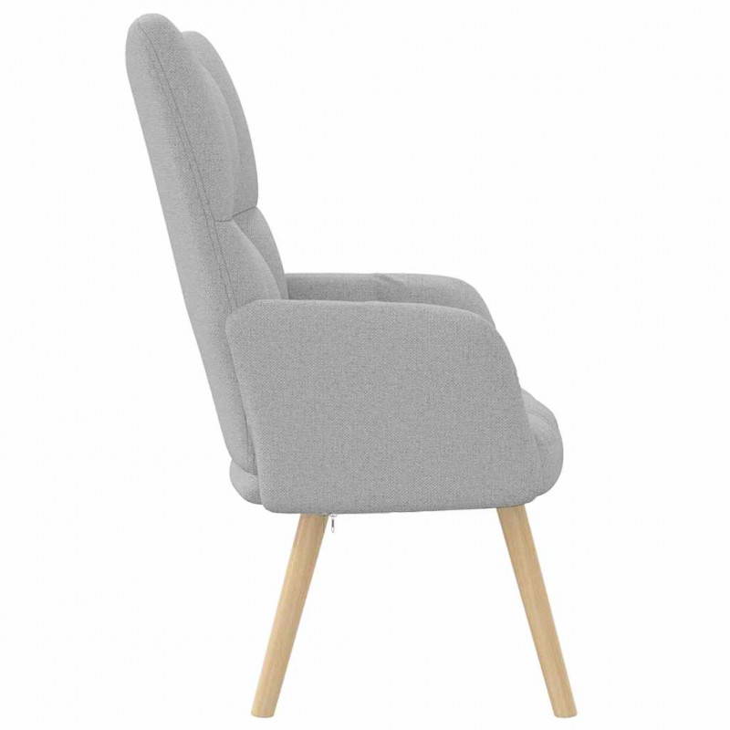 Fotel relaksacyjny Cloud Grey Fabric