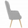 Fotel relaksacyjny Cloud Grey Fabric