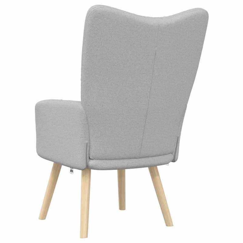 Fotel relaksacyjny Cloud Grey Fabric