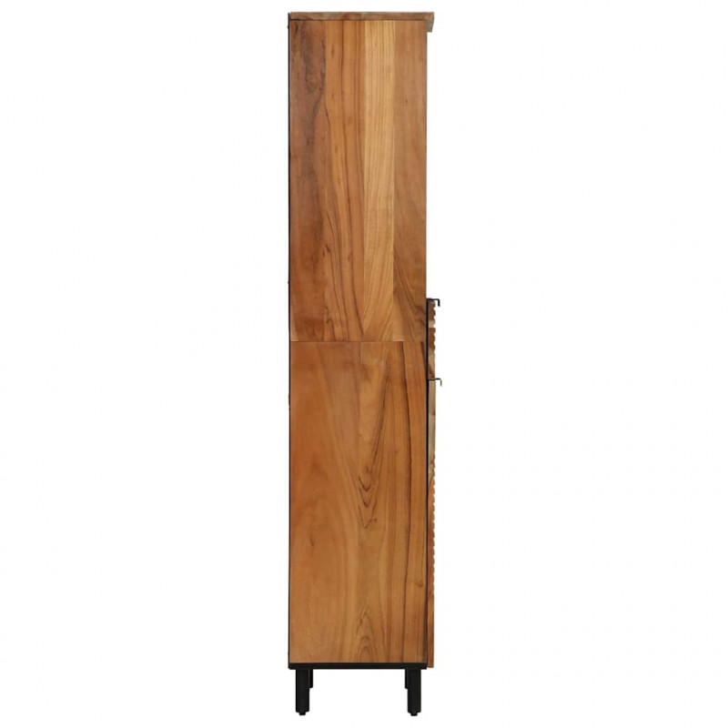 Szafka pod umywalkę z półką Lite Drewno Akacji 38 x 33 x 160 cm