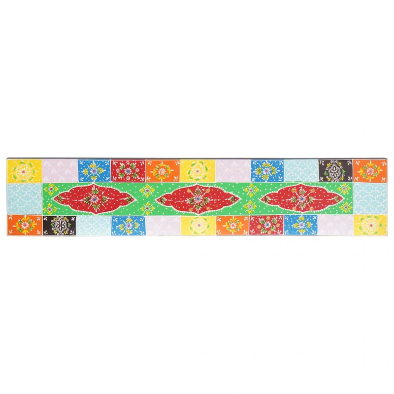 Półki ścienne Wielokolorowe 100 x 20 x 6 cm Drewno z mango