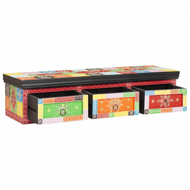 Szafka pod telewizor z szufladą Wielokolorowe 100 x 30 x 24 cm