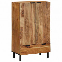 Highboard Naturalny 60 x 33,5 x 100 cm Lite Drewno Akacji