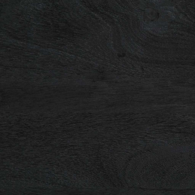 Szafka, czarna, 80x33x75 cm, materiał drewnopochodny