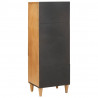 Highboard Jasnobrązowy 40 x 33 x 110 cm lite drewno mango