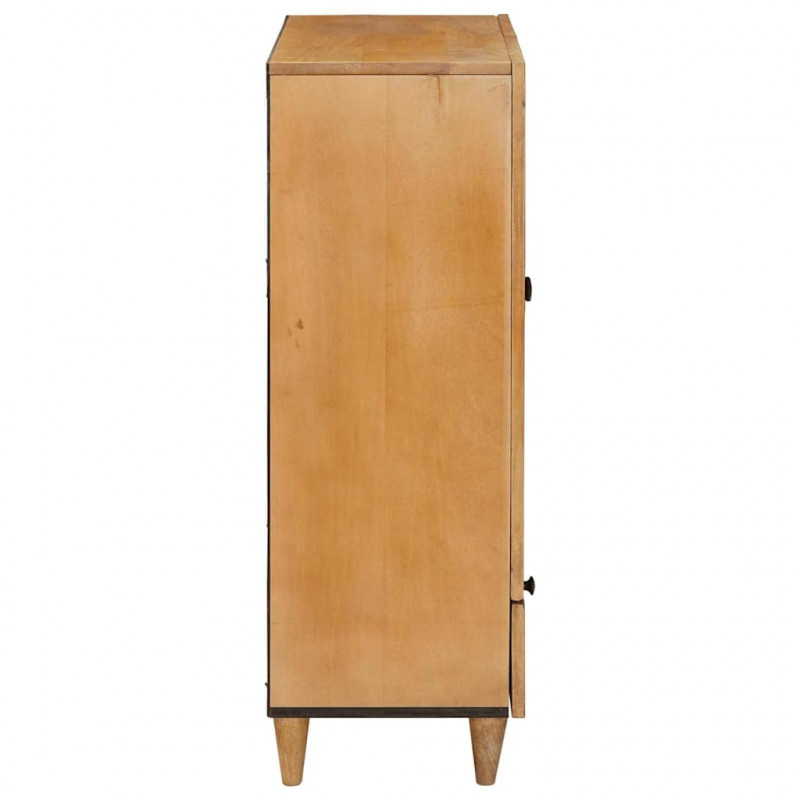 Highboard Jasnobrązowy 60 x 33 x 100 cm lite drewno mango