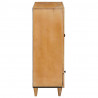 Highboard Jasnobrązowy 60 x 33 x 100 cm lite drewno mango