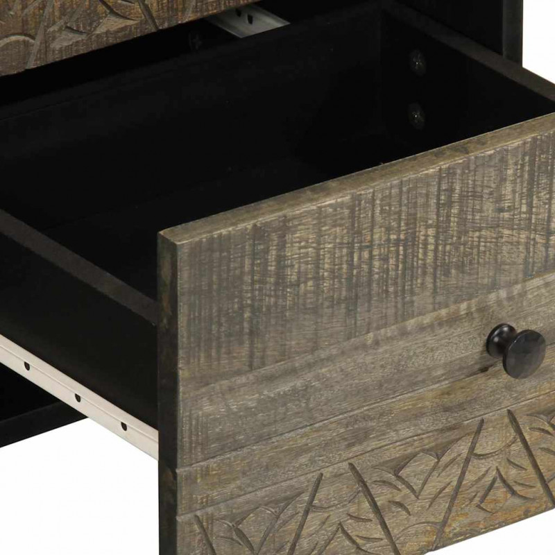 Komoda 40x33x75 cm Drewno lite Mango