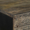 Komoda wysoka 60x33x100 cm Drewno lite Mango