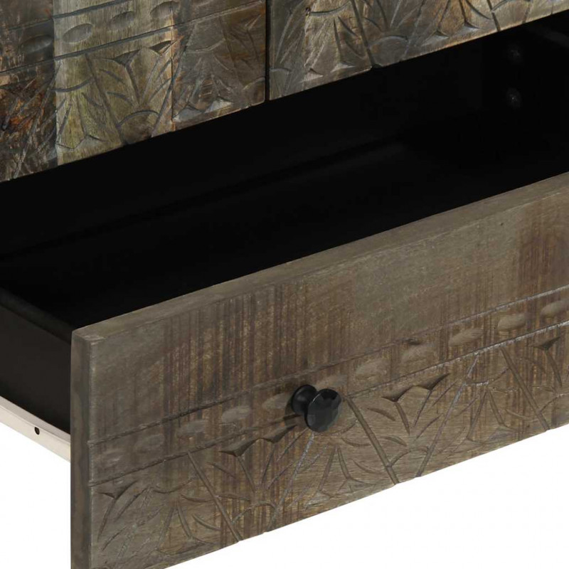 Komoda wysoka 60x33x100 cm Drewno lite Mango