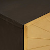 Stolik nocny z szufladą 50 x 33 x 60 cm Drewno z mango