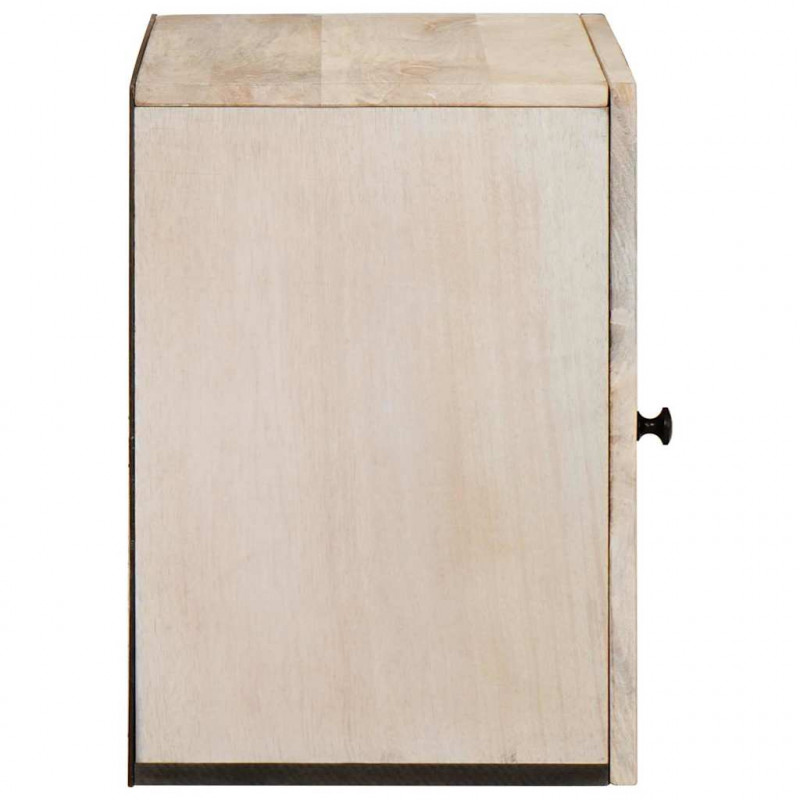 Szafka Łazienkowa Biały 38 x 33 x 48 cm Materiał drewnopochodny