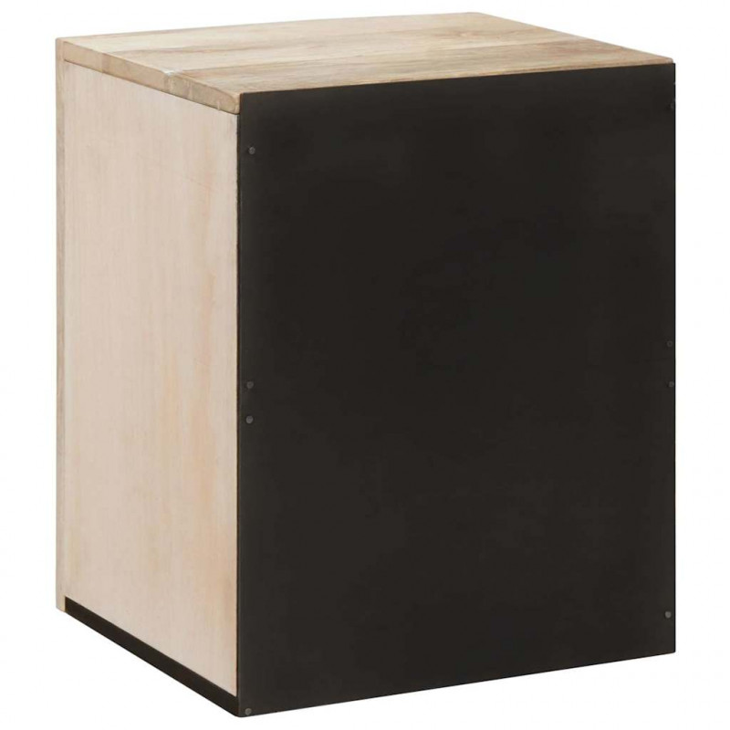 Szafka Łazienkowa Biały 38 x 33 x 48 cm Materiał drewnopochodny