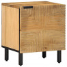 Szafka nocna Brązowa 40x33x46 cm Drewno lite Mango