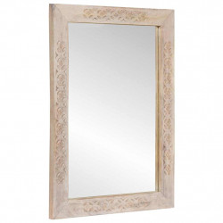 Lustro łazienkowe Z lustrem Biały 70 x 50 x 2,5 cm
