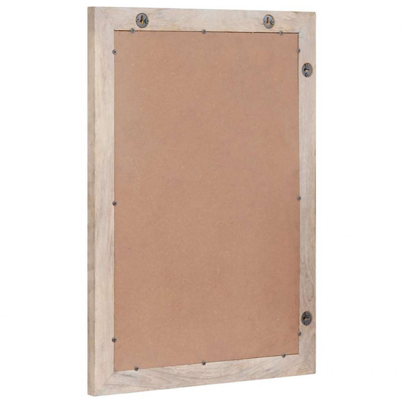 Lustro łazienkowe Z lustrem Biały 70 x 50 x 2,5 cm