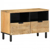 Szafka RTV Brązowa 70x33x46 cm Drewno lite Mango