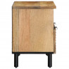 Szafka RTV Brązowa 70x33x46 cm Drewno lite Mango