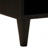 Szafka pod telewizor z szufladą Czarny i złoto 100 x 33 x 46 cm