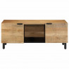 Stolik kawowy Brązowy 100x54x40 cm Drewno lite Mango