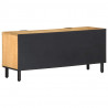 Szafka RTV Brązowa 105x33x46 cm Drewno lite Mango